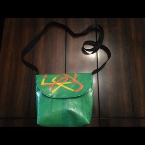 NWT Sara Bella recycled shoulder bag